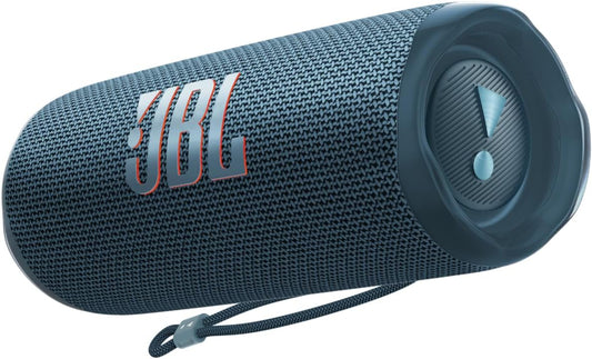 JBL Flip 6 - Portable Bluetooth Speaker, Powerful Sound and Deep Bass, IPX7 Waterproof, 12 Hours of Playtime, JBL Partyboost for Multiple Speaker Pairing for Home, Outdoor and Travel (Blue)